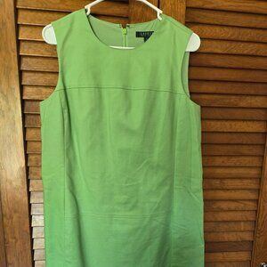 Lauren Ralph Lauren Sleeveless Green Dress Size 12